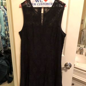 LBD with lace overlay detail. 14.